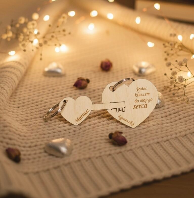 IMG_0525 Klucz do Serca – Personalizowany zestaw breloków dla par - obrazek 1